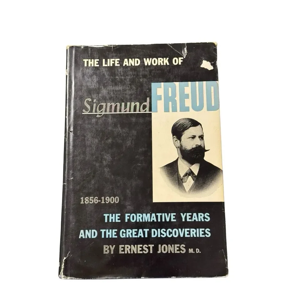 Ernest Jones THE LIFE AND WORK OF SIGMUND FREUD 3 Vol Set Basic Books 1950s